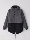 Sportowa parka z kapturem - szary - CROPP - small5
