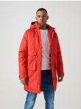 Parka z kapturem - czerwony - CROPP - small2