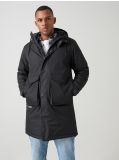 Parka z kapturem - czarny - CROPP - small2