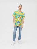 Tričko Rick And Morty - žlutá - CROPP - small3