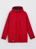 Hosszú kapucnis dzseki - piros - CROPP - small5