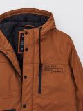 Parka z kapturem - beżowy - CROPP - small2