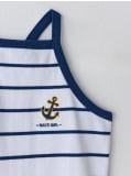 Crop top z dekoltem halter - biały - CROPP - small5