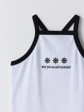 Crop top z dekoltem halter - biały - CROPP - small6