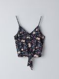 Bluză cu fundiță la gât - negru - CROPP - small4