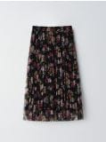 Fustă midi plisată - negru - CROPP - small4
