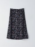 Spódnica midi w kwiaty - czarny - CROPP - small5