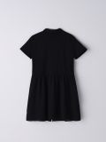 Rochie din bumbac, cu guler - negru - CROPP - small3