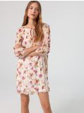 Kvetované šaty - krémová - CROPP - small1