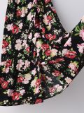 Sukienka midi z wiskozy - czarny - CROPP - small2