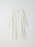Cardigan cu franjuri - alb - CROPP - small4