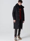 Palton vătuit oversize - negru - CROPP - small2