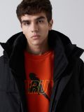 Palton vătuit oversize - negru - CROPP - small3