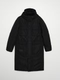 Palton vătuit oversize - negru - CROPP - small5