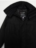 Palton vătuit oversize - negru - CROPP - small6