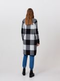 Kardigan w kratę - szary - CROPP - small2