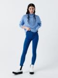 Niebieskie jegginsy - niebieski - CROPP - small1
