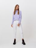 Sweter z półgolfem - fioletowy - CROPP - small2
