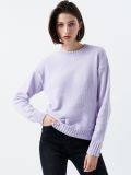Pulover din țesătură chenille - lavand - CROPP - small2