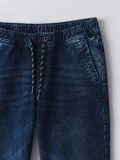 Vaqueros jogger con efecto de lavado ácido - steel blue - CROPP - small4