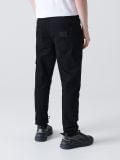 Denimowe joggery cargo - czarny - CROPP - small3