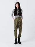 Jogger Cargo Hose mit Kette - Grün - CROPP - small1
