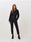 Salopetă din bumbac, cu cordon - negru - CROPP - small2