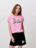 Dwuczęściowa piżama Barbie - różowy - CROPP - small1