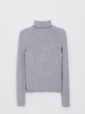 Sweter basic z golfem - jasny szary - CROPP - small12