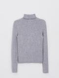 Sweter basic z golfem - jasny szary - CROPP - small6