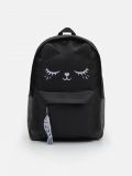 Plecak z kotkiem - czarny - CROPP - small1