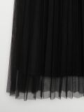 Fustă midi plisată - negru - CROPP - small4