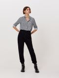 Karo-Bluse aus Viskose - Schwarz - CROPP - small3
