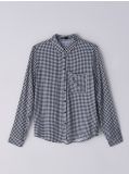 Karo-Bluse aus Viskose - Schwarz - CROPP - small4