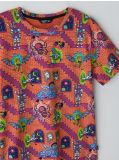 Tričko Rick and Morty - korálová - CROPP - small2