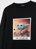 Bluza z nadrukiem The Mandalorian - czarny - CROPP - small4