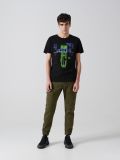 Koszulka z nadrukiem The Joker - czarny - CROPP - small1