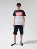Koszulka Marvel - granatowy - CROPP - small1