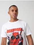 Koszulka Deadpool - biały - CROPP - small2