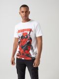 Koszulka Deadpool - biały - CROPP - small3