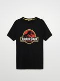 Koszulka Jurassic Park - czarny - CROPP - small4