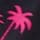 Badeshorts mit Print - Pink