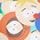 South Park papucs a teljes felületén mintával - többszínű