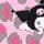 Pijama Kuromi - roz-aprins