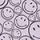 Pijama din două piese Smiley® - violet
