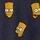 The Simpsons póló - sötétszürke