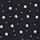 Chiffon dress with star motif - Schwarz