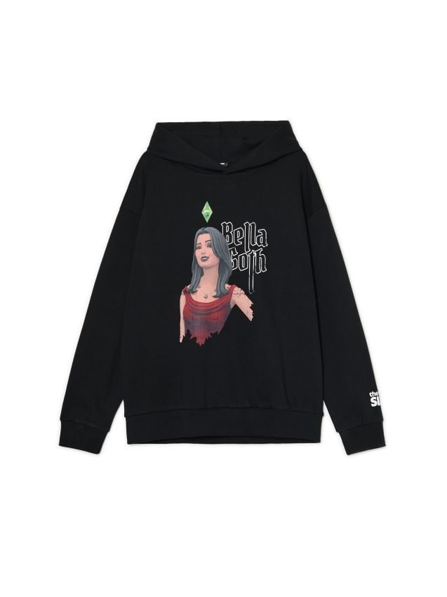 Brązowa bluza z kapturem - CROPP - 3673W-89X