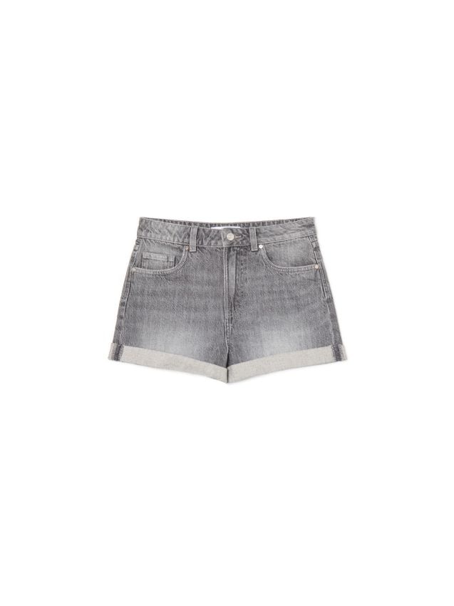 Jeansowe szorty typu long jorts - CROPP - 025CV-55J