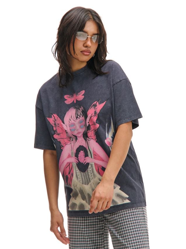 of Martinez　fruit Melanie the 81213400_7.jpg loom　半袖 ミュージシャン